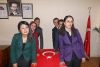 Yemin ederek memur oldular