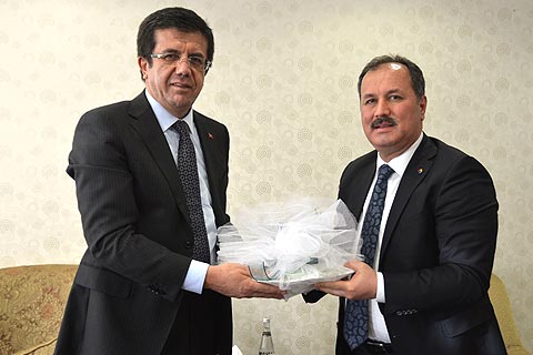 DTO’dan Bakan Zeybekci’ye ziyaret