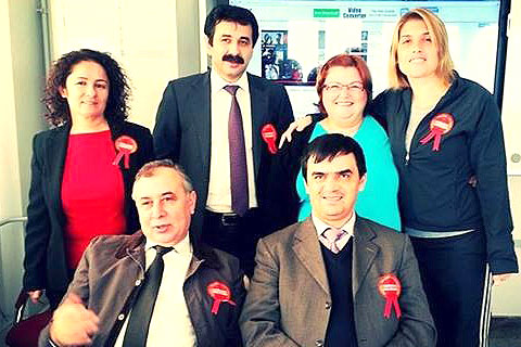 Eğitim İş’ten kokartlı yolsuzluk eylemi