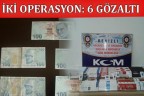 Kaçakçılıktan 6 kişi gözaltına alındı