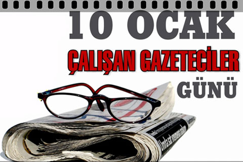 Bugün çalışan Gazeteciler Günü