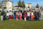 Stadyumda model uçaklar havalandı
