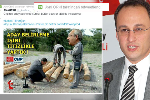 Öyle bir retweet yaptı ki?