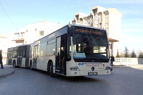 10 numaralı otobüsün hattında düzenleme