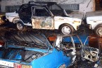 4 aracı ateşe veren kişi yakalandı