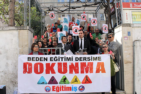 Beden eğitimi dersime dokunma!