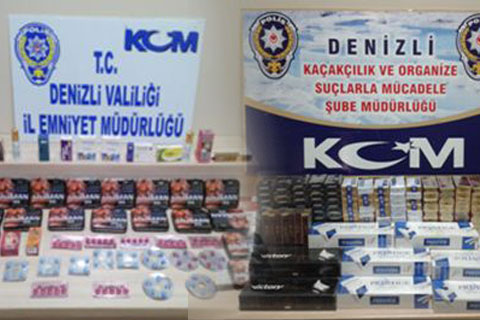 Kaçak sigara operasyonu