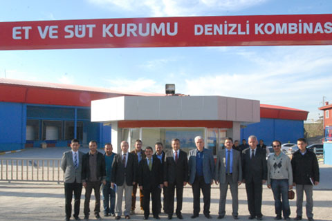 Vali Demir Et ve Süt Kurumunu ziyaret etti