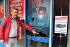 MHP Muratdede seçim bürosuna saldırı