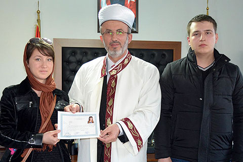 Margarita müslüman oldu