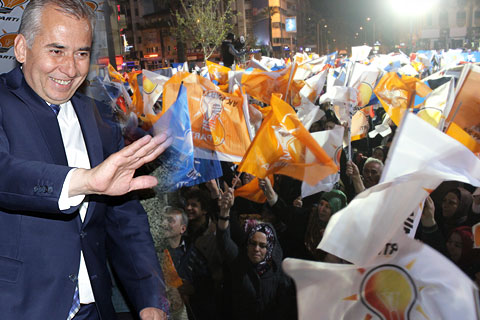 Ak Parti galibiyeti kutladı