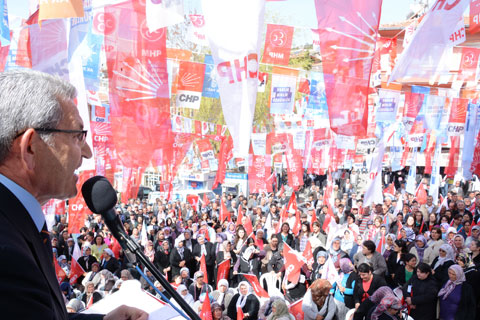 Güney’de gövde gösterisi