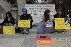 Berkin Elvan için “oturan adam” eylemi