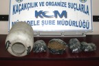 1 Kilo 100 gram esrar ele geçirildi