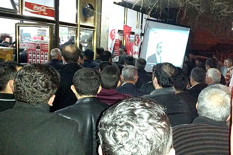 Yarımca’dan miting gibi toplantı