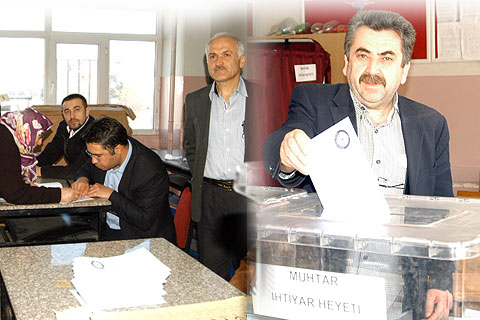 Denizli sandık başında