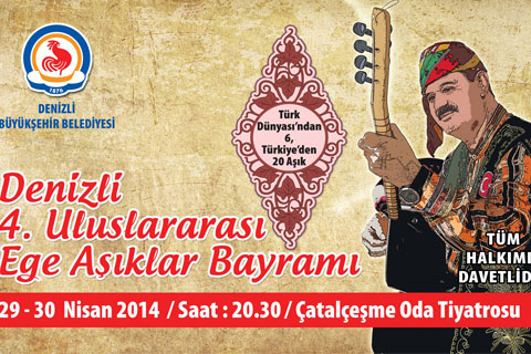 Ege Aşıklar Denizli’de buluşacak