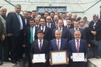 Başkanlar ve meclis üyeleri mazbatalarını aldı