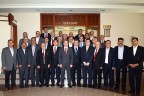 GÜRLESİN MUHTARLARLA BİRARAYA GELDİ