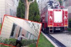 PAÜ’de yangın paniği