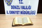 El yazması Kur’an ele geçirildi