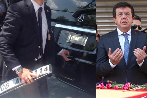 Bakan Zeybekci’ye protesto önlemi