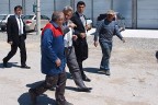 Kaymakam ve başkan esnaf turunda