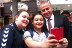 Başkanlı selfie