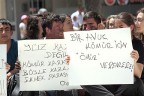 Çivril’de öğrencilerden duygu yüklü eylem
