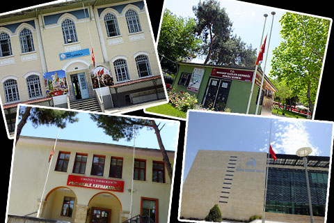 Bayraklar yarıya indi
