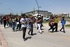 Bir grup öğrenci derslere girmeme kararı aldı