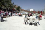 Çocuklar izledi anne-babalar yarıştı