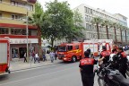 Duman var yangın yok