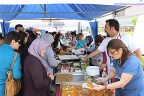 Lösemili çocuklar yararına kermes