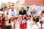 Minikler emeklerini sergiliyor