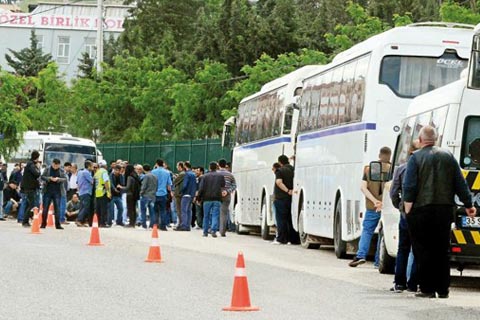 Denizli’den Soma’ya asker gönderildi
