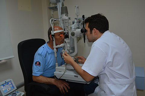 PAÜ Hastanesi Göz Polikliniği yenilendi