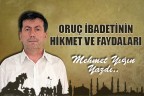 ORUÇ İBADETİNİN HİKMET VE FAYDALARI