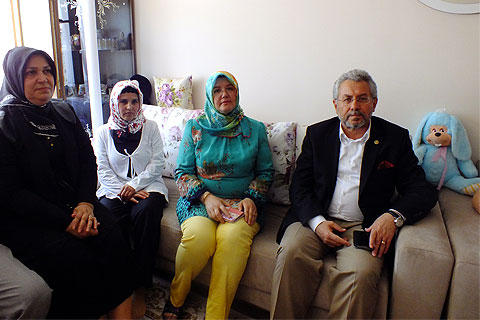 Bakan ve milletvekilleri de oradaydı