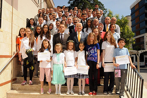 Başarılı öğrencilere ödül