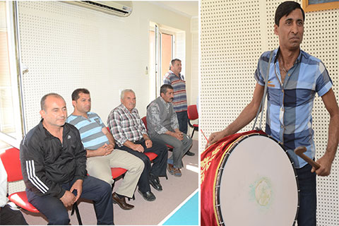 Ramazan davulcularına sıkı eğitim