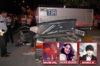 Otomobil TIR’ın altına girdi: 2 ölü 1 yaralı