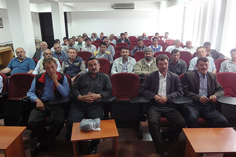 Celeplere yönetmelik eğitimi