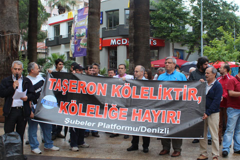KESK’ten taşeron eylemi
