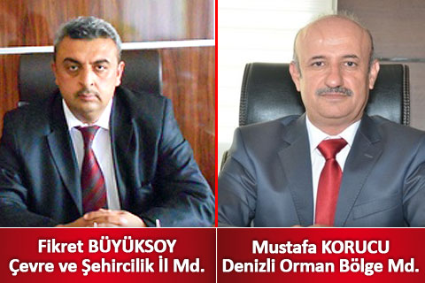 Korucu ve Büyüksoy göreve başladı