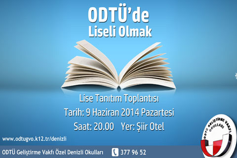 ODTÜ’den lise bölümü