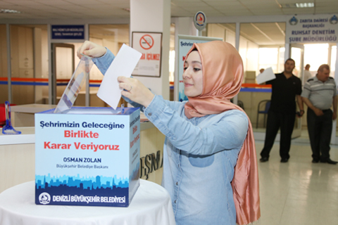 Belediye – vatandaş mektuplaşması
