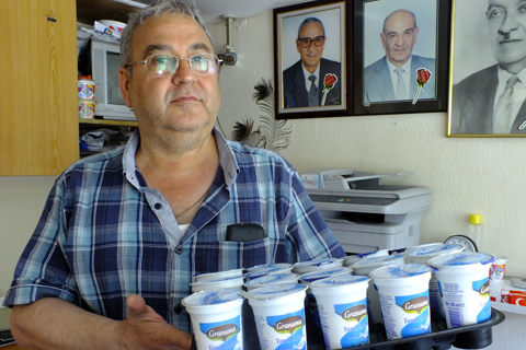 Yanık kokulu ayran ürettiler