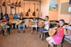 Buldanlılar bağlama öğreniyor