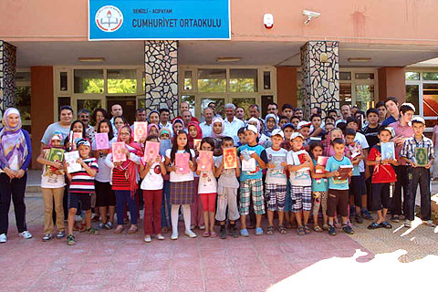 Kurs birincisinin hediyesi laptop